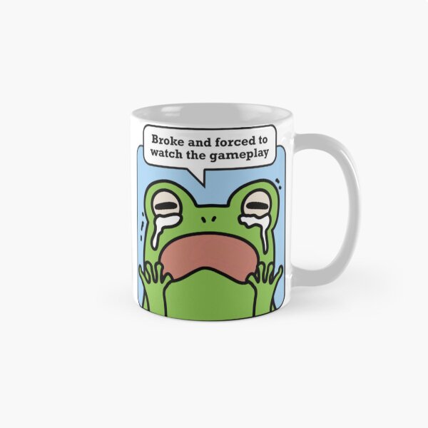 Item preview, Born to Play, Forced to Watch Gameplay – Gamer Frog designed and sold by Bob Meme Life.