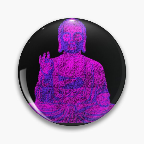 Item preview, Cyber Purple Buddha Meditation Zen Tech Geek Art designed and sold by MathWare MathClips.