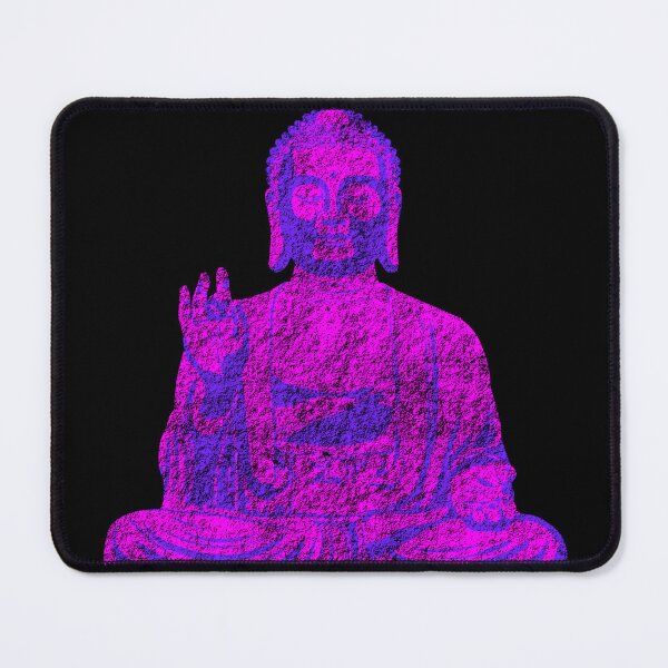 Item preview, Cyber Purple Buddha Meditation Zen Tech Geek Art designed and sold by MathWare MathClips.