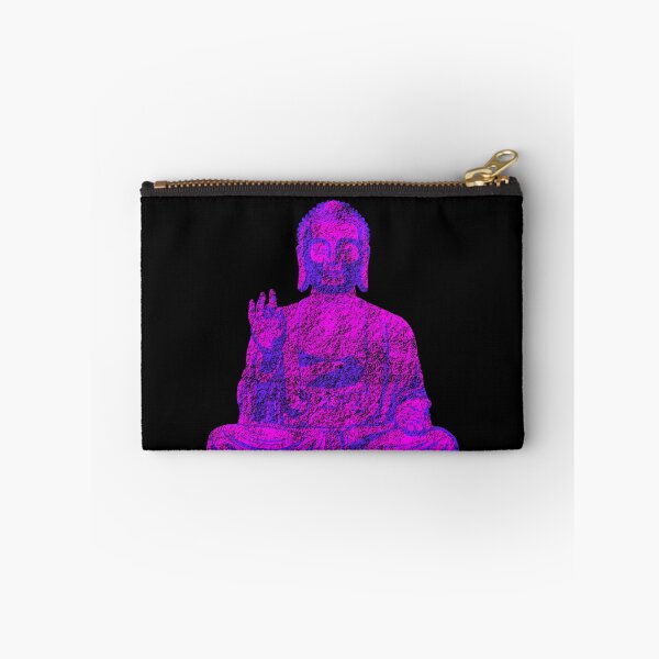 Item preview, Cyber Purple Buddha Meditation Zen Tech Geek Art designed and sold by MathWare MathClips.