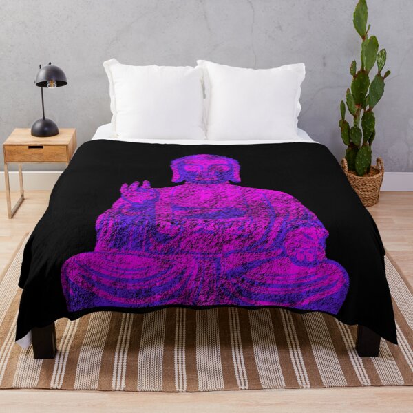 Item preview, Cyber Purple Buddha Meditation Zen Tech Geek Art designed and sold by MathWare MathClips.