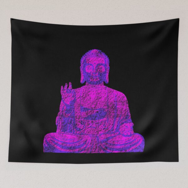 Item preview, Cyber Purple Buddha Meditation Zen Tech Geek Art designed and sold by MathWare MathClips.