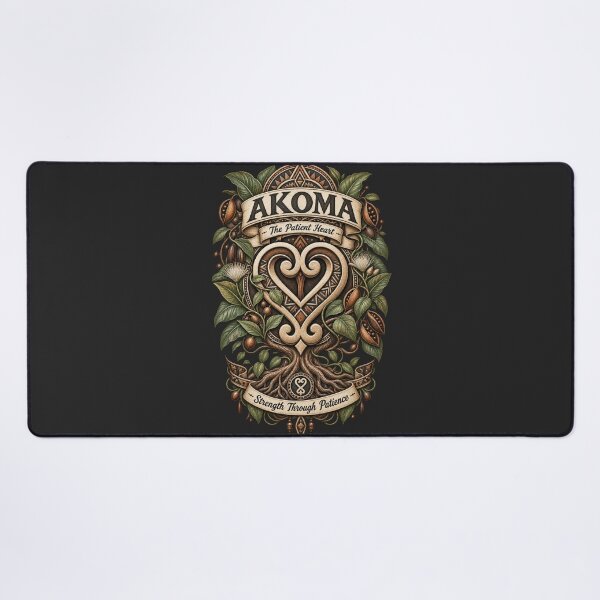 Item preview, Akoma – The Patient Heart | Adinkra Wisdom Collection designed and sold by 'VARI'.