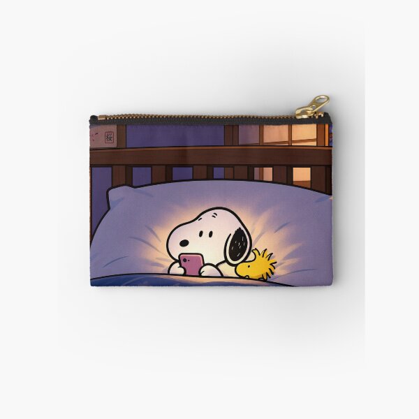 Item preview, Late Night Phone Snoopy designed and sold by COFFEEWITHARTS.
