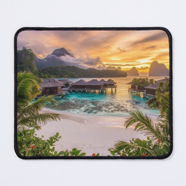 Artikelvorschau, Golden Paradise Cove – Tropischer Sonnenuntergangstraum entworfen und verkauft von nhk999.