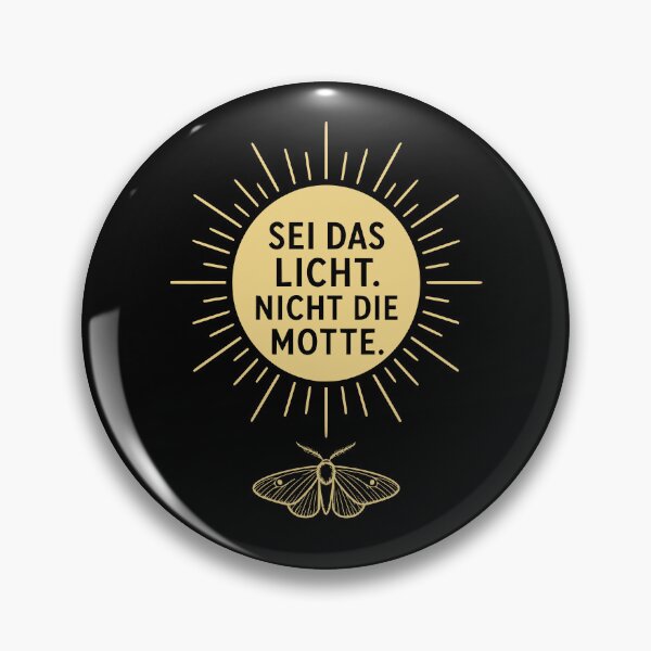 Item preview, Be the light, not the moth (proverb) designed and sold by Loona97.