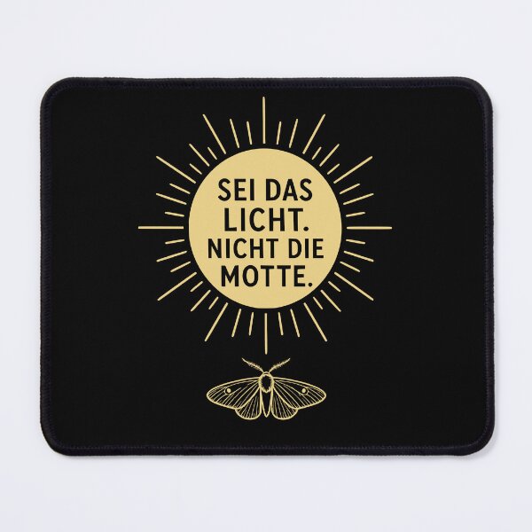 Item preview, Be the light, not the moth (proverb) designed and sold by Loona97.