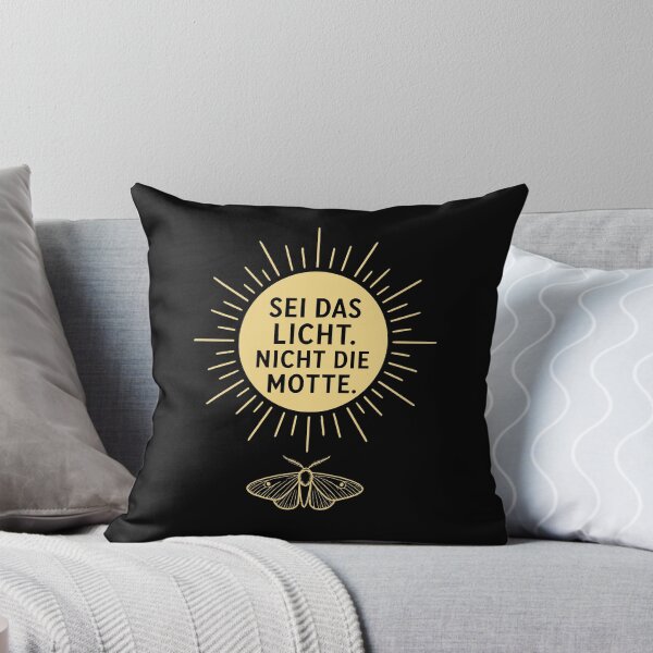Item preview, Be the light, not the moth (proverb) designed and sold by Loona97.