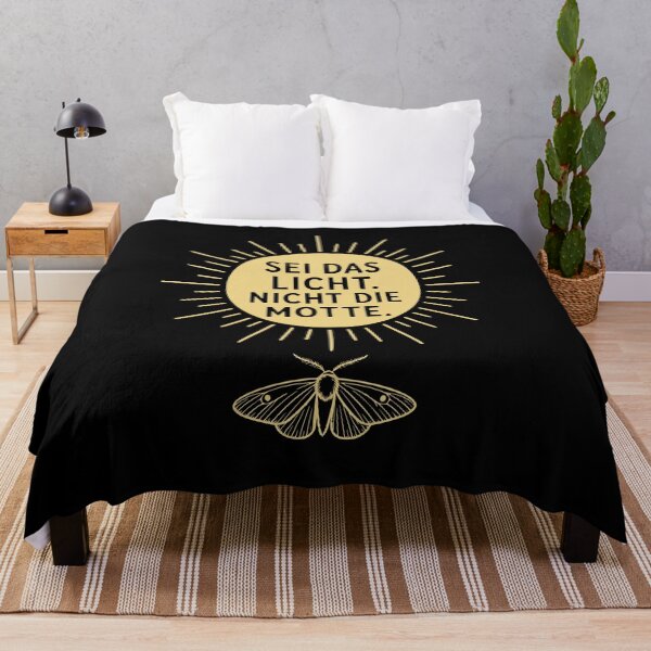 Item preview, Be the light, not the moth (proverb) designed and sold by Loona97.
