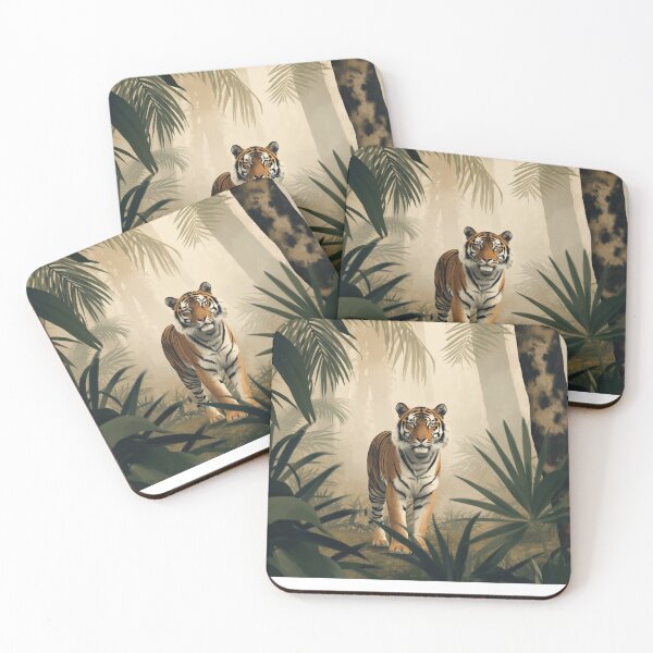 Item preview, Tiger in the Misty Jungle designed and sold by PrintWavePro.
