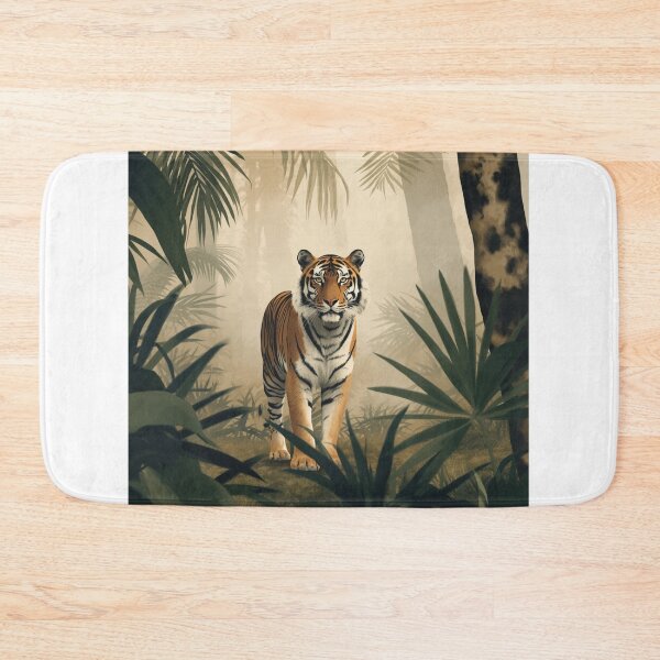 Item preview, Tiger in the Misty Jungle designed and sold by PrintWavePro.