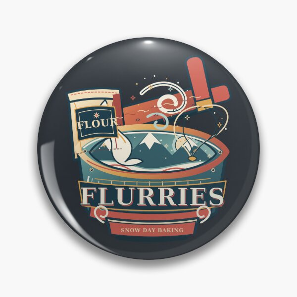Item preview, Flour Flurries – Flour Storm designed and sold by DIGIVIPER.