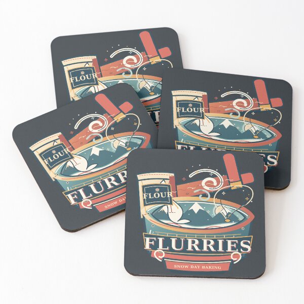 Item preview, Flour Flurries – Flour Storm designed and sold by DIGIVIPER.
