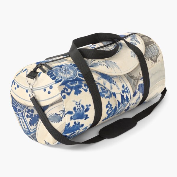 Item preview, Chinoiserie Blue and White Porcelain Watercolor designed and sold by Fani*.