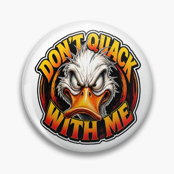 Item preview, DON'T QUACK WITH ME Angry Duck Funny T-Shirt designed and sold by Wilcox PhotoArt.