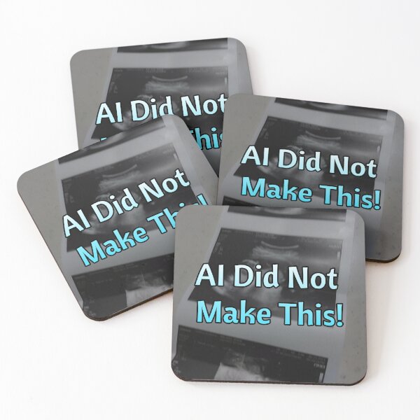 Item preview, AI Did Not Make This! designed and sold by ChoosePositive1.