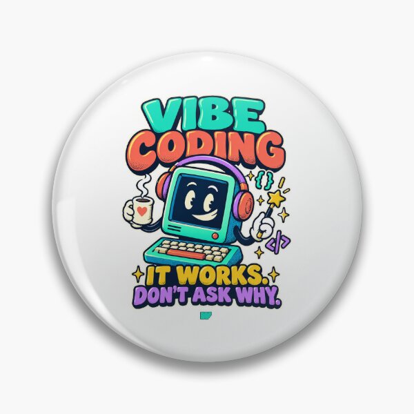 Item preview, Vibe Coding: It Works, Don’t Ask Why designed and sold by eWproject.