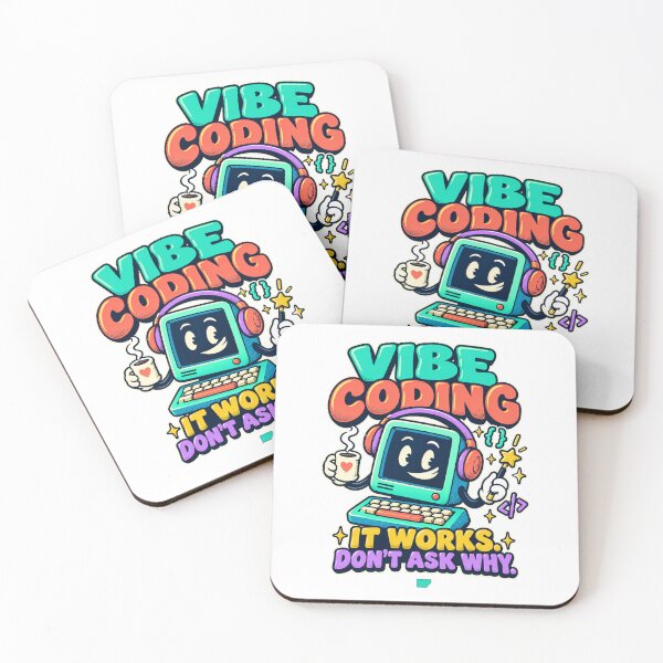 Item preview, Vibe Coding: It Works, Don’t Ask Why designed and sold by eWproject.