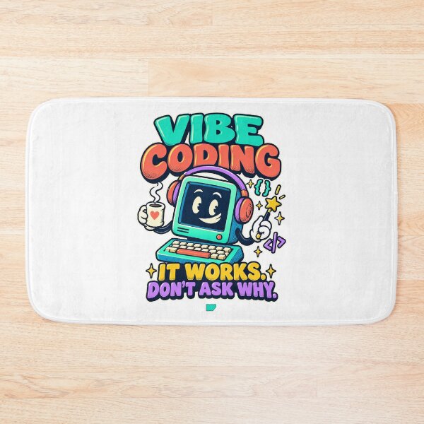 Item preview, Vibe Coding: It Works, Don’t Ask Why designed and sold by eWproject.