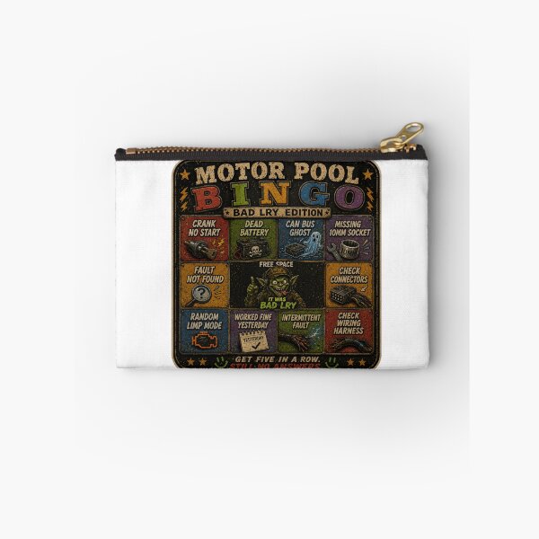 Item preview, BAD LRY - Motor Pool BINGO designed and sold by WrenchCorps.