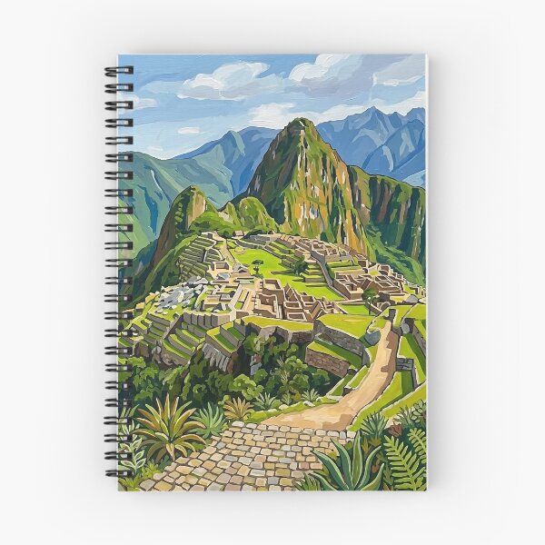 Item preview, Machu Picchu Peru Travel Poster – Vintage Inca Art designed and sold by POSTERIOCREW.