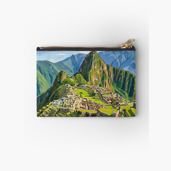 Item preview, Machu Picchu Peru Travel Poster – Vintage Inca Art designed and sold by POSTERIOCREW.