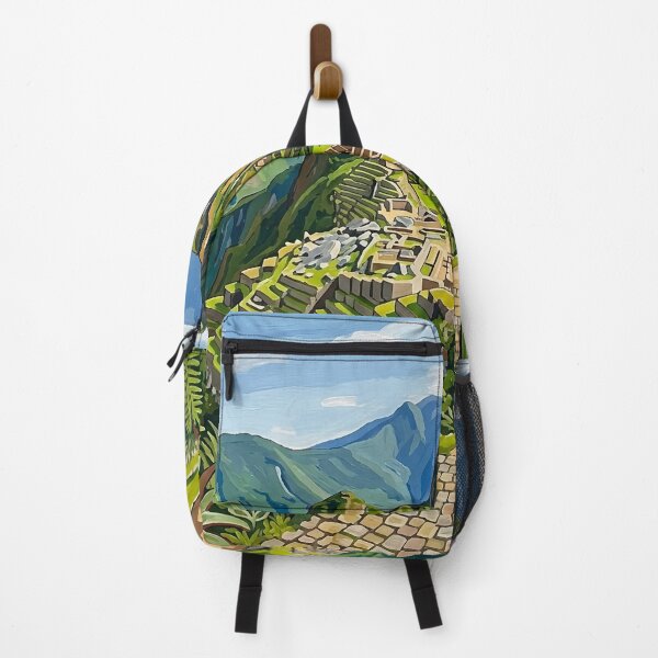 Item preview, Machu Picchu Peru Travel Poster – Vintage Inca Art designed and sold by POSTERIOCREW.