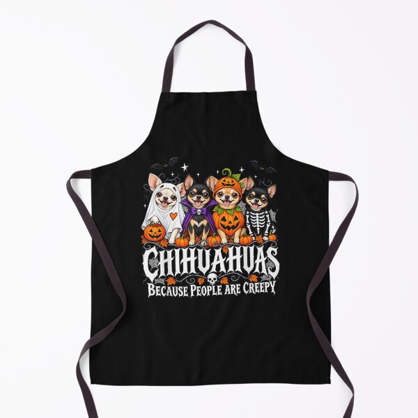 Item preview, Chihuahuas Because People are Creepy Halloween Dogs Costume designed and sold by ArtByimamS.