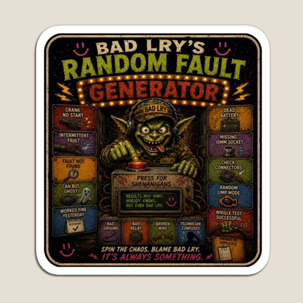Item preview, BAD LRY - Generador de fallos aleatorios designed and sold by WrenchCorps.