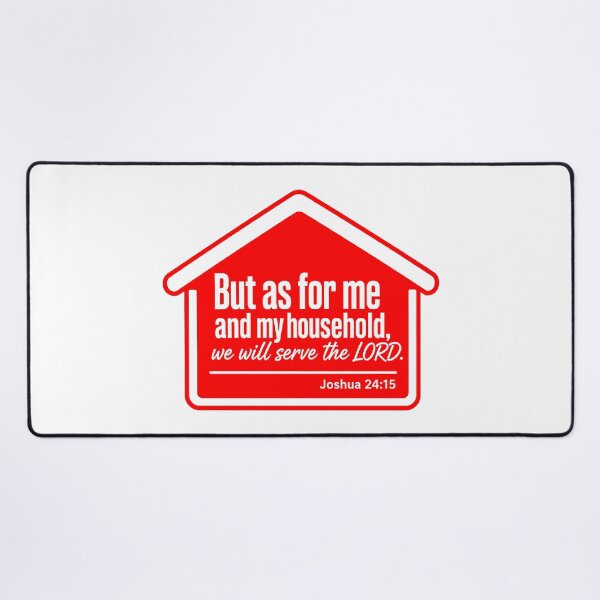 Item preview, Joshua 24:15 But As For Me And My House We Will Serve The LORD designed and sold by plushism.