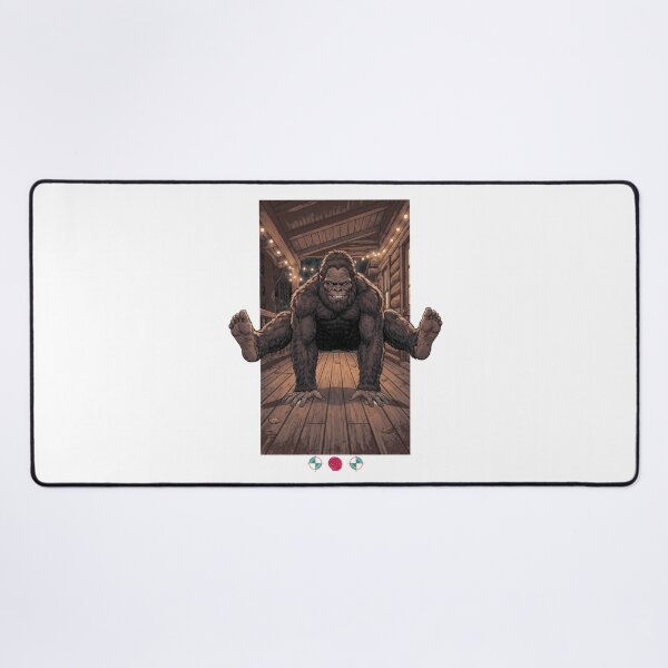 Item preview, Bigfoot Firefly Pose Yoga Cabin Zen Cute Sasquatch designed and sold by Whimsy Trail Co.