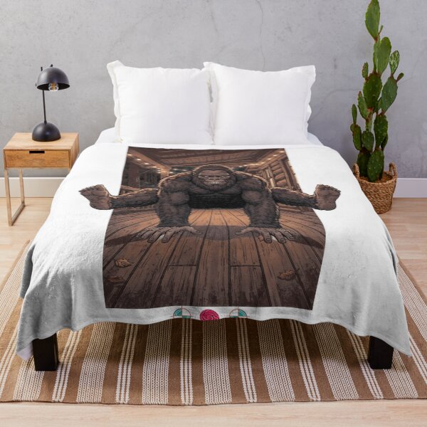 Item preview, Bigfoot Firefly Pose Yoga Cabin Zen Cute Sasquatch designed and sold by Whimsy Trail Co.