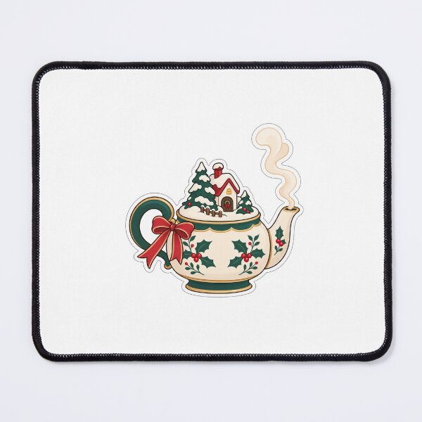 Item preview, Cute Kawaii Christmas Cocoa Mug with Gingerbread House designed and sold by naruto4925.