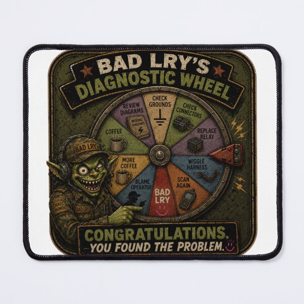 Item preview, BAD LRY - Diagnostic Wheel designed and sold by WrenchCorps.
