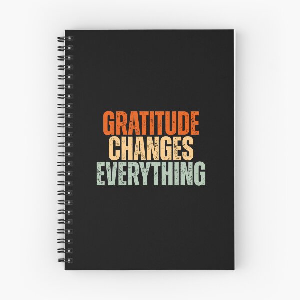 Item preview, Daily Reminder Gratitude Changes Everything Inspirational Quote designed and sold by Dondonmart.