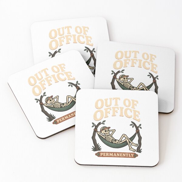 Item preview, Out Of Office Permanently Relaxing Skeleton Hammock designed and sold by calicito.