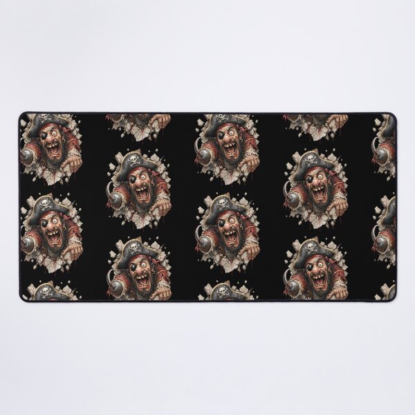Item preview, Pirate Breaking Through Wall 3D Horror Adventure Artwork designed and sold by Wilcox PhotoArt.