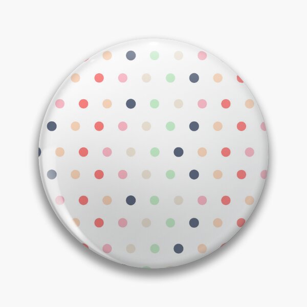 Item preview, Polka Dots Pattern Pastel Pink Navy designed and sold by DofinaSur.