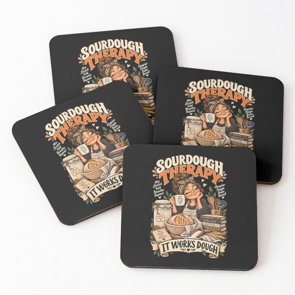 Item preview, Sourdough Therapy - Funny Sourdough Baker designed and sold by MOTIFOLK.