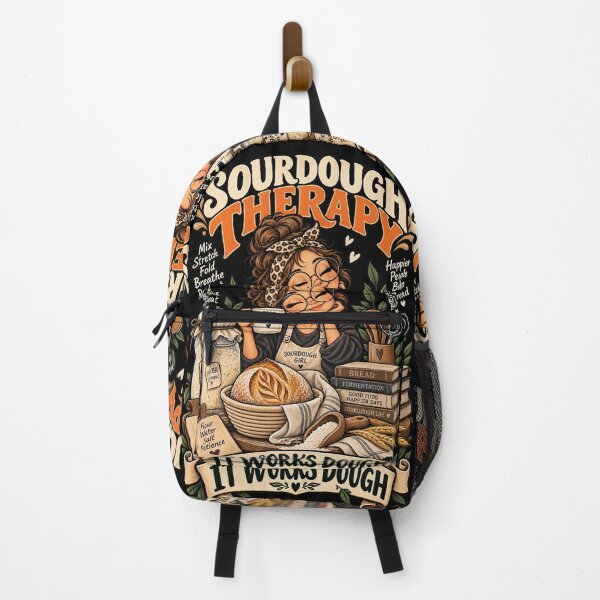 Item preview, Sourdough Therapy - Funny Sourdough Baker designed and sold by MOTIFOLK.