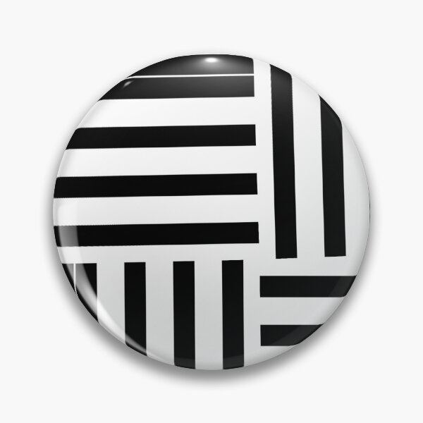 Item preview, Black and White Simple and Elegant Striped Pattern designed and sold by WD-Artist.