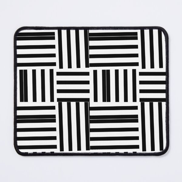 Item preview, Black and White Simple and Elegant Striped Pattern designed and sold by WD-Artist.