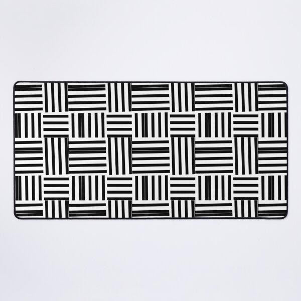 Item preview, Black and White Simple and Elegant Striped Pattern designed and sold by WD-Artist.