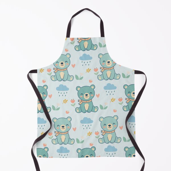 Item preview, Cute Bear Nursery Seamless Pattern Background designed and sold by prapapon.