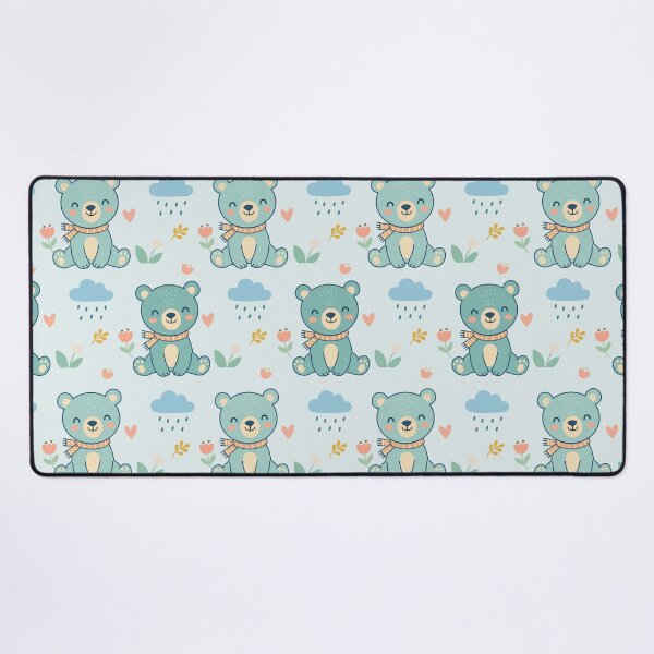 Item preview, Cute Bear Nursery Seamless Pattern Background designed and sold by prapapon.