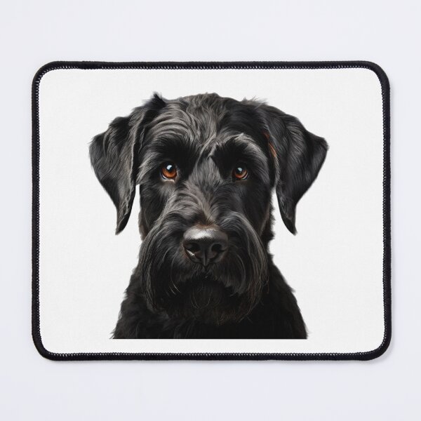 Item preview, Giant Schnauzer Portrait Black Schnauzer designed and sold by Loona97.