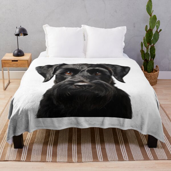 Item preview, Giant Schnauzer Portrait Black Schnauzer designed and sold by Loona97.