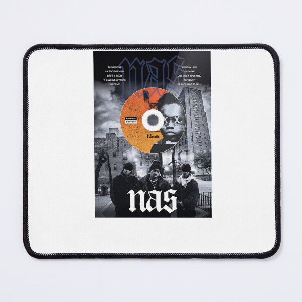 Item preview, Nas 'Illmatic' Framed CD Album Plaque designed and sold by OceanMermaids.