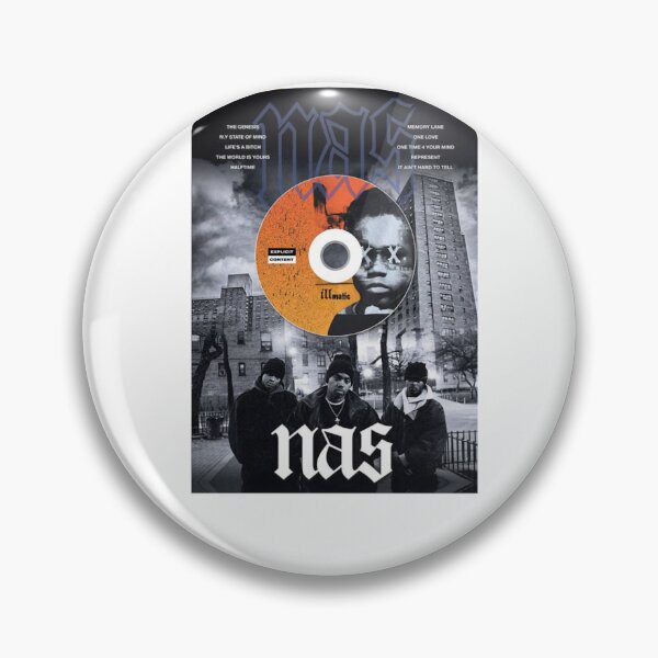 Item preview, Nas 'Illmatic' Framed CD Album Plaque designed and sold by OceanMermaids.