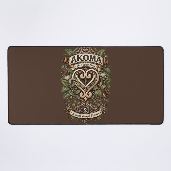 Item preview, Akoma – The Patient Heart | Adinkra Wisdom Collection designed and sold by 'VARI'.